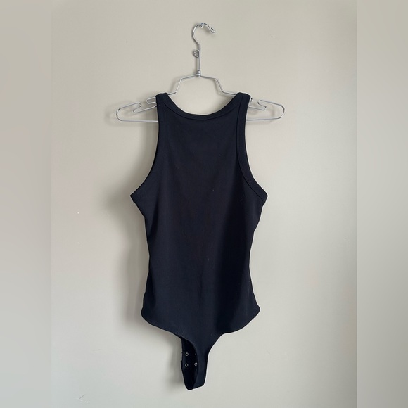 Dynamite Charcoal Ribbed Top - Picture 4 of 4